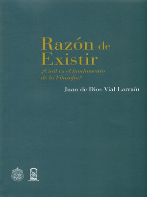 cover image of Razón de existir